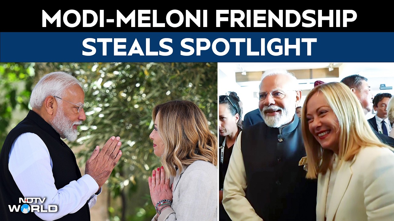 Modi-Meloni 'Melody' Moments Break Internet Again Ahead Of Italy Talks