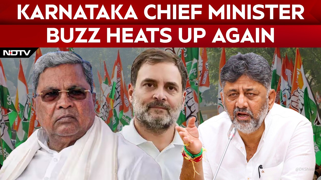 Karnataka Chief Minister Race Intensifies As Siddaramaiah-DK Shivakumar Rift Widens