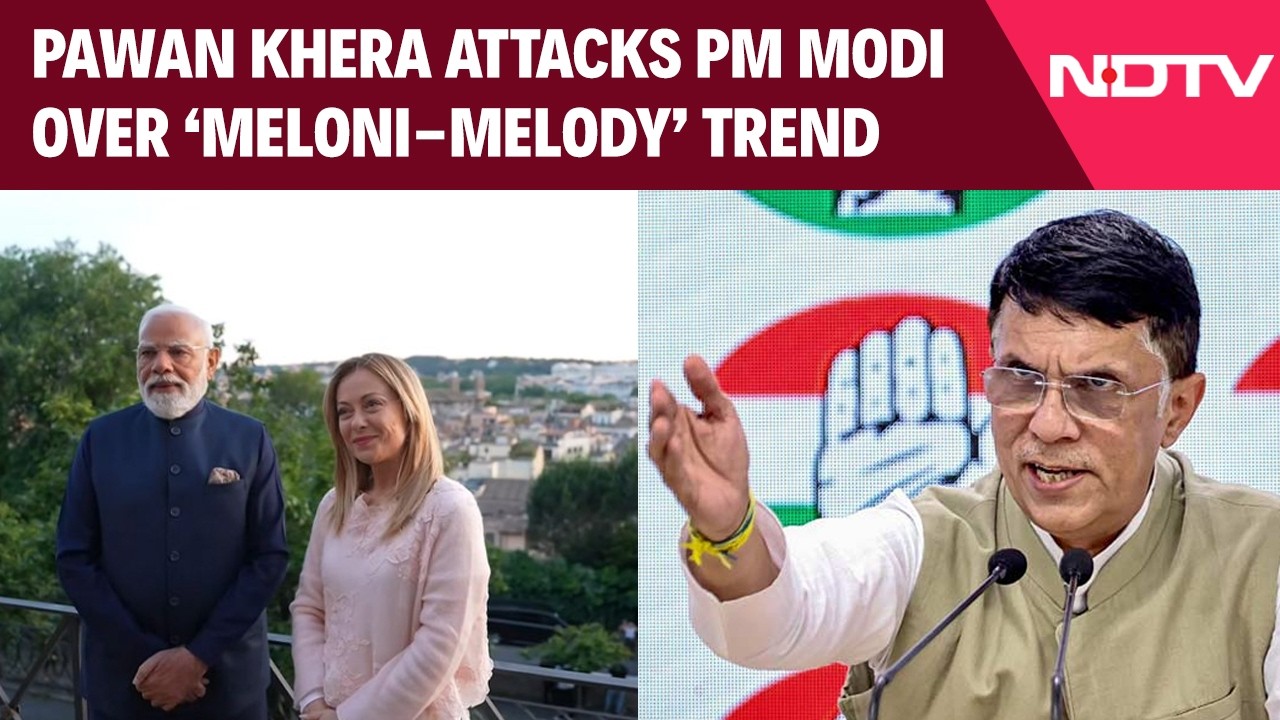 &ldquo;Meloni-Melody-Meloni, What&rsquo;s Going On?&rdquo;: Congress Leader Pawan Khera Attacks PM Modi