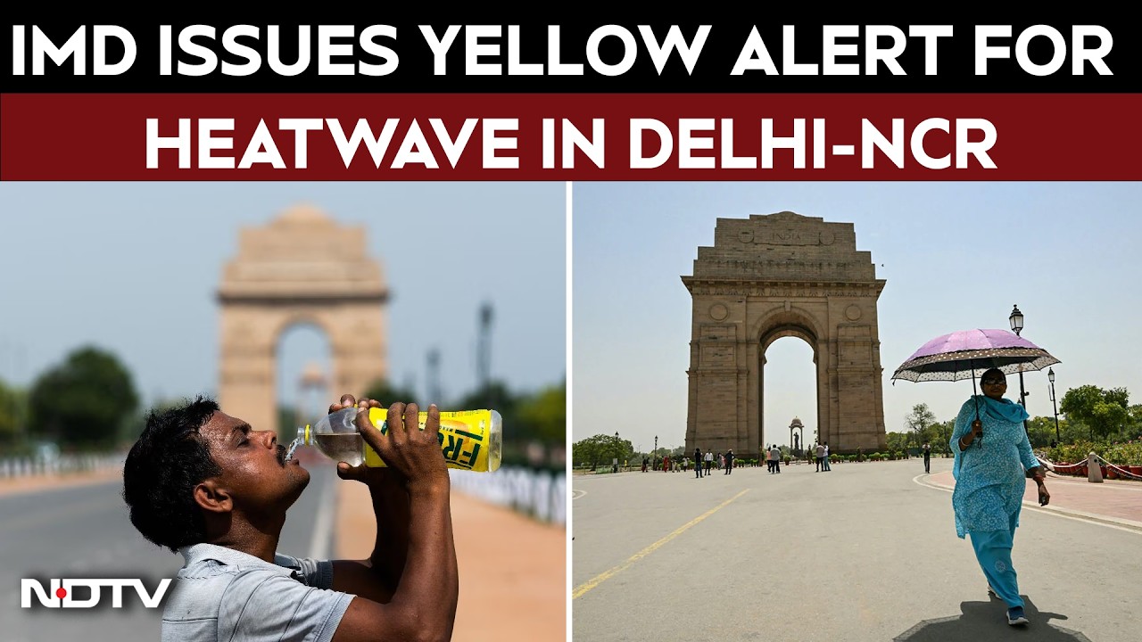 Delhi Braces For Severe Heatwave As IMD Issues Yellow Alert Amid Blazing Summer