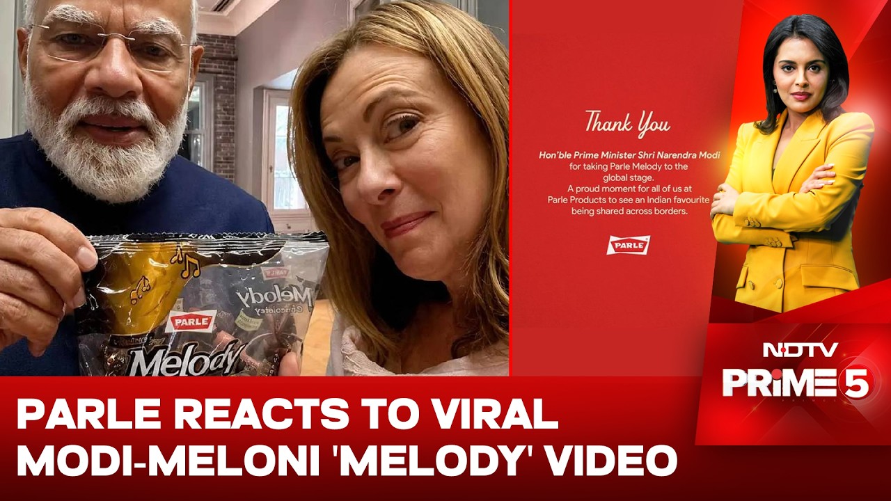 Modi Meloni Meet | 'Melody' Goes Viral After PM Modi Gifts Toffee To Giorgia Meloni, Parle Reacts