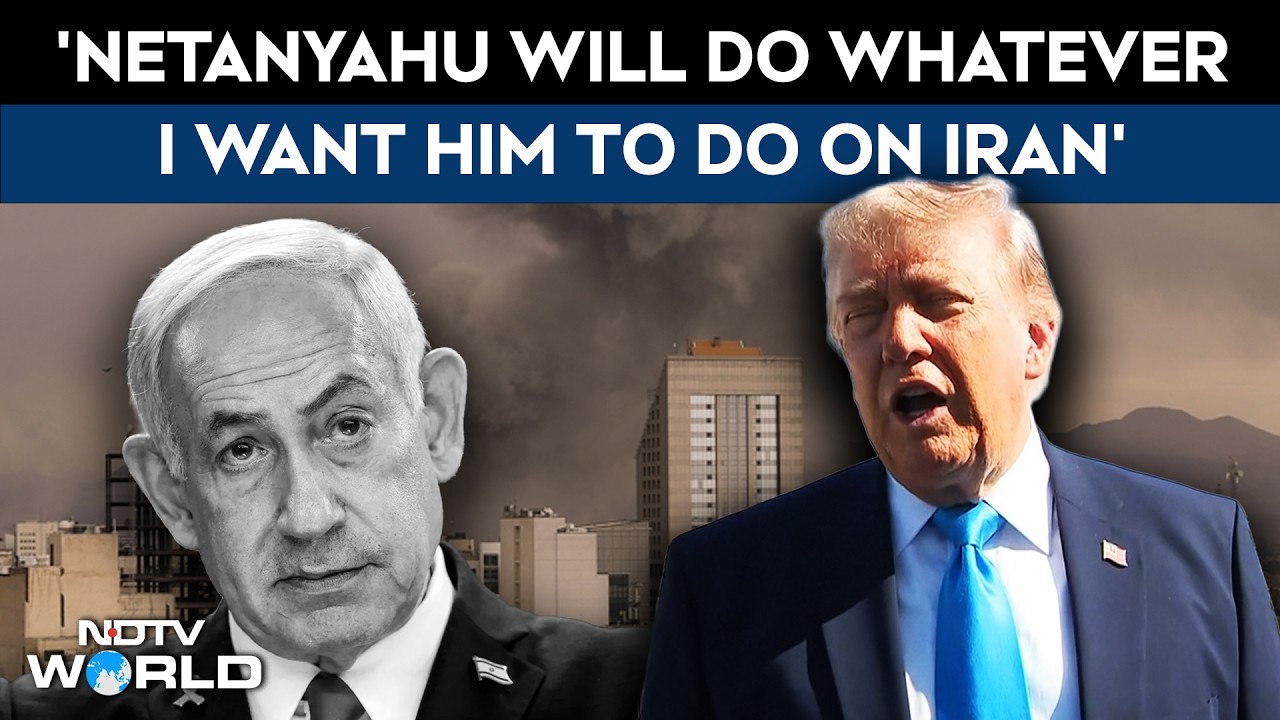 Trump Latest News | Trump: Netanyahu 'Will Do Whatever I Want Him To Do' On Iran