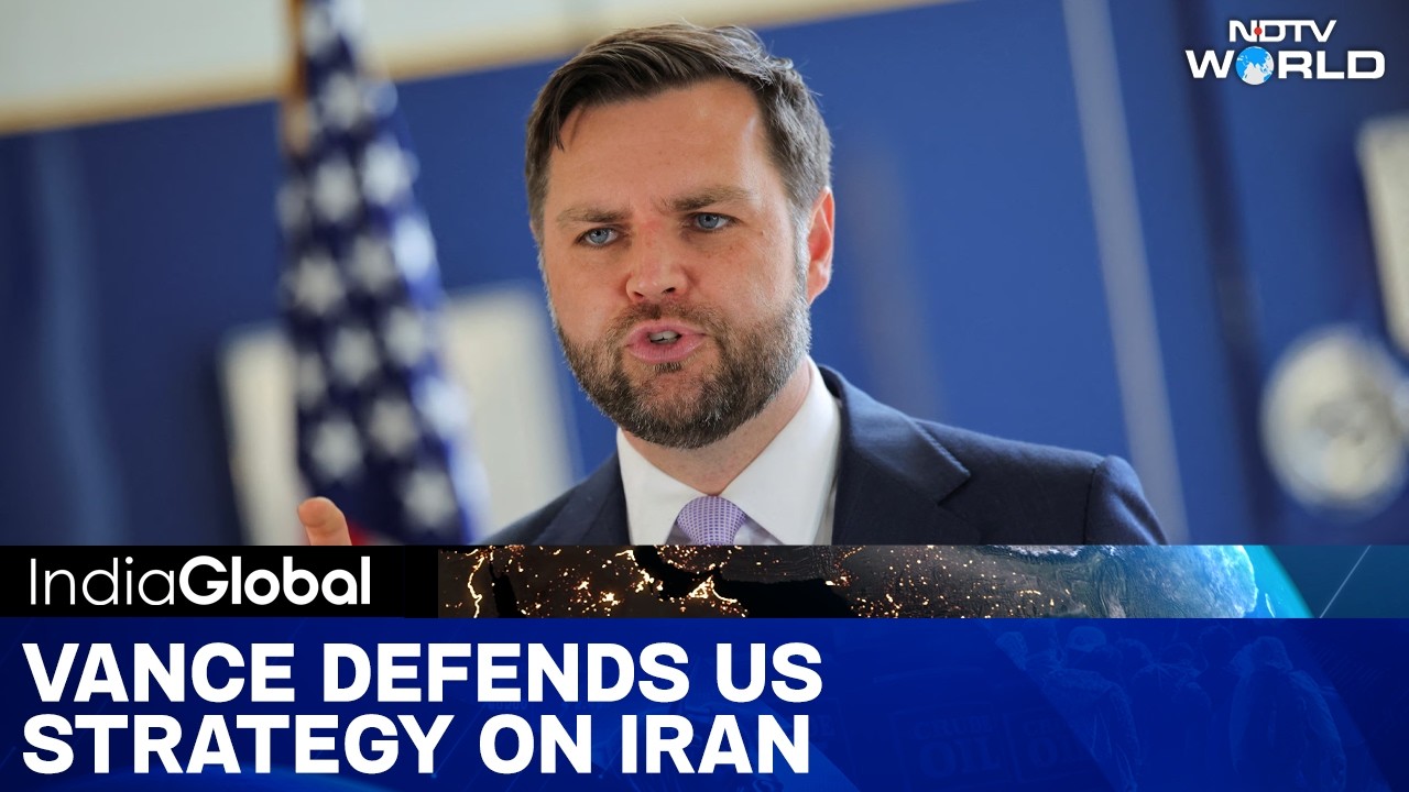 US-Iran War: JD Vance Slams Reporter Bias In Briefing