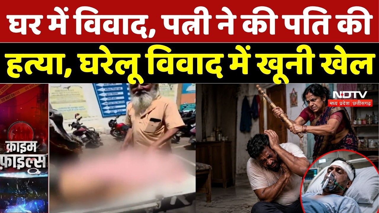 Chhatarpur Murder Case: घर में विवाद, पत्नी ने की पति की हत्या, घरेलू विवाद में खूनी खेल | Top News