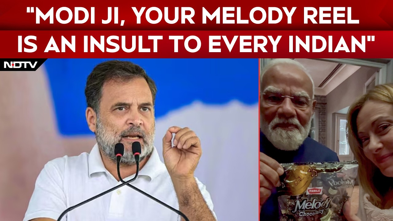 Rahul Gandhi Attacks PM Modi: "Modi Ji, Your Melody Reel Is An Insult To Every Indian"