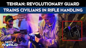 In Iran's Capital, Iran's Revolutionary Guard Trains Civilians