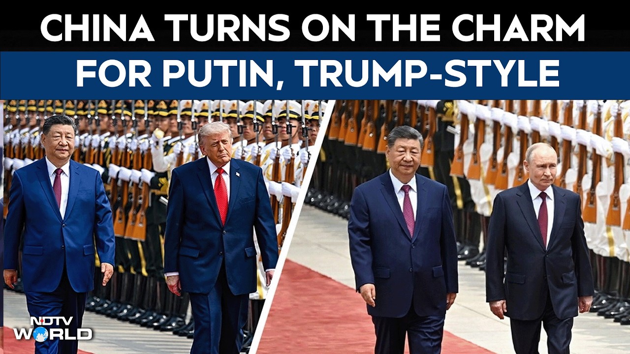 Putin China Visit | China Rolls Out the Same Grand Welcome For Putin As It Did For Trump Last Week