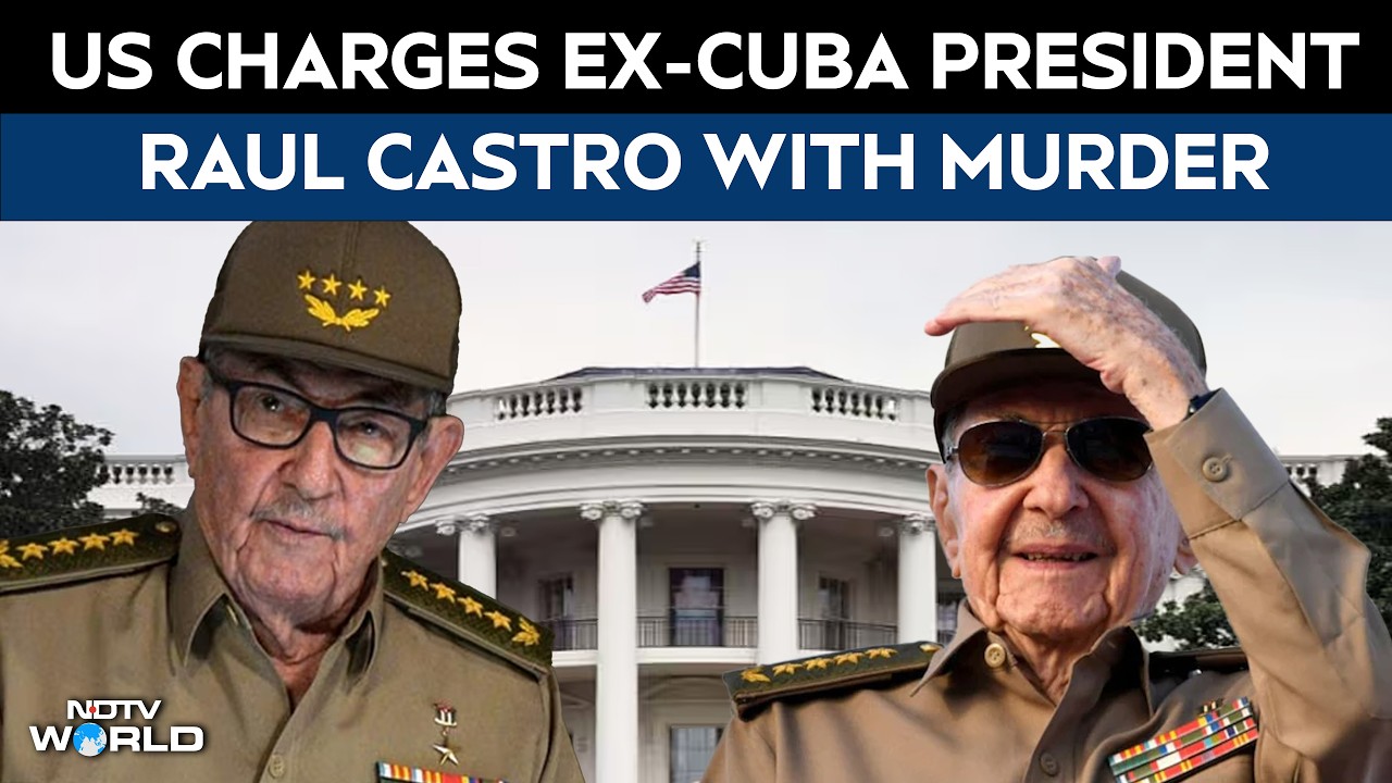 US Charges Ex-Cuba President Raul Castro With Murder Over Downing Of Planes