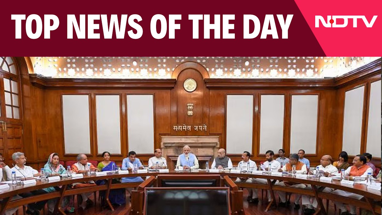 PM Cabinet Meeting | Twisha Death Case | MP Bhojshala Case |  UNSC | India Vs Pakistan | NDTV