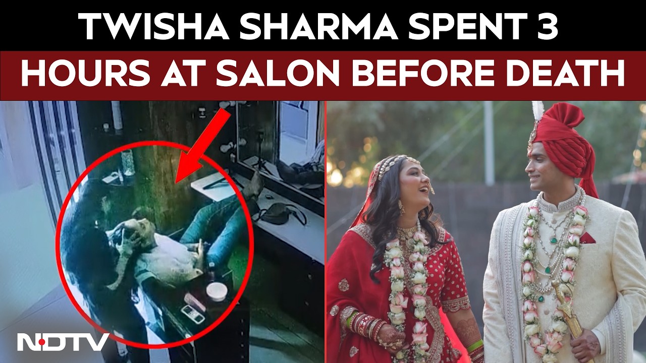 Twisha Sharma New Video | Twisha Sharma Spent 3 Hours At Salon Before Death, Last Video Out