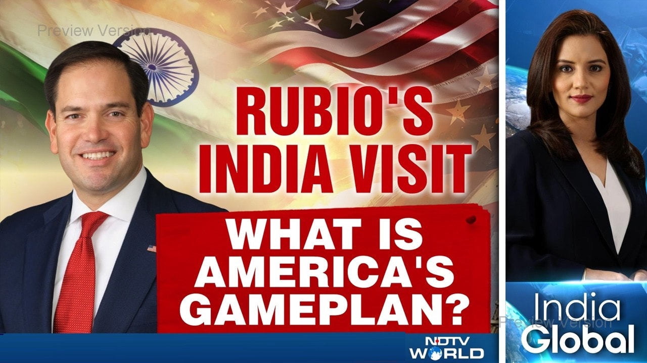 U.S State Secretary Marco Rubio to visit India | Quad | Trump | PM Modi