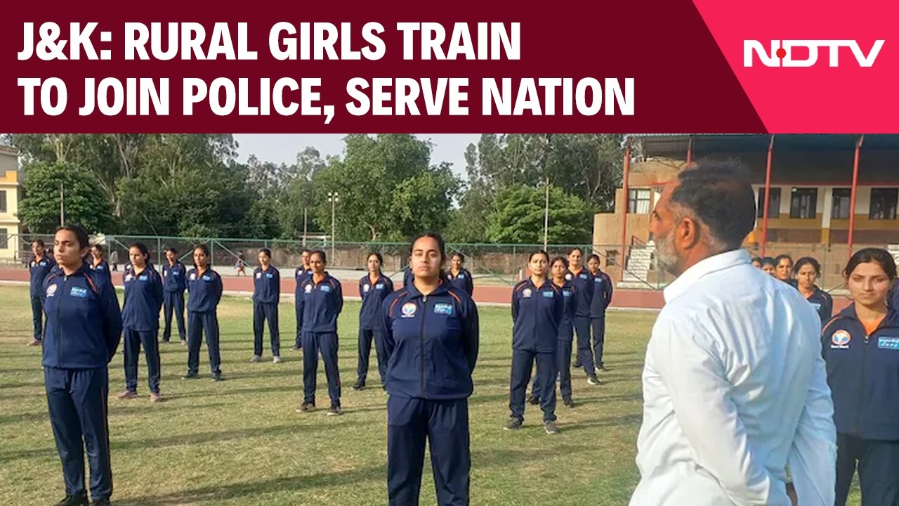 Winds Of Change In J&K: Rural Girls Train To Join Police, Serve Nation