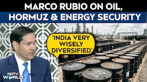 Marco Rubio On Oil, Hormuz & Energy Security: 'India Very Wisely Diversified'