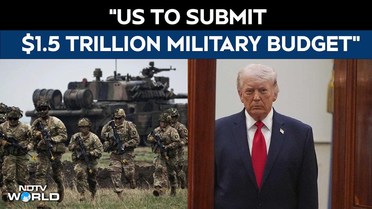 Trump: US To Submit $1,500,000,000,000 Military Budget