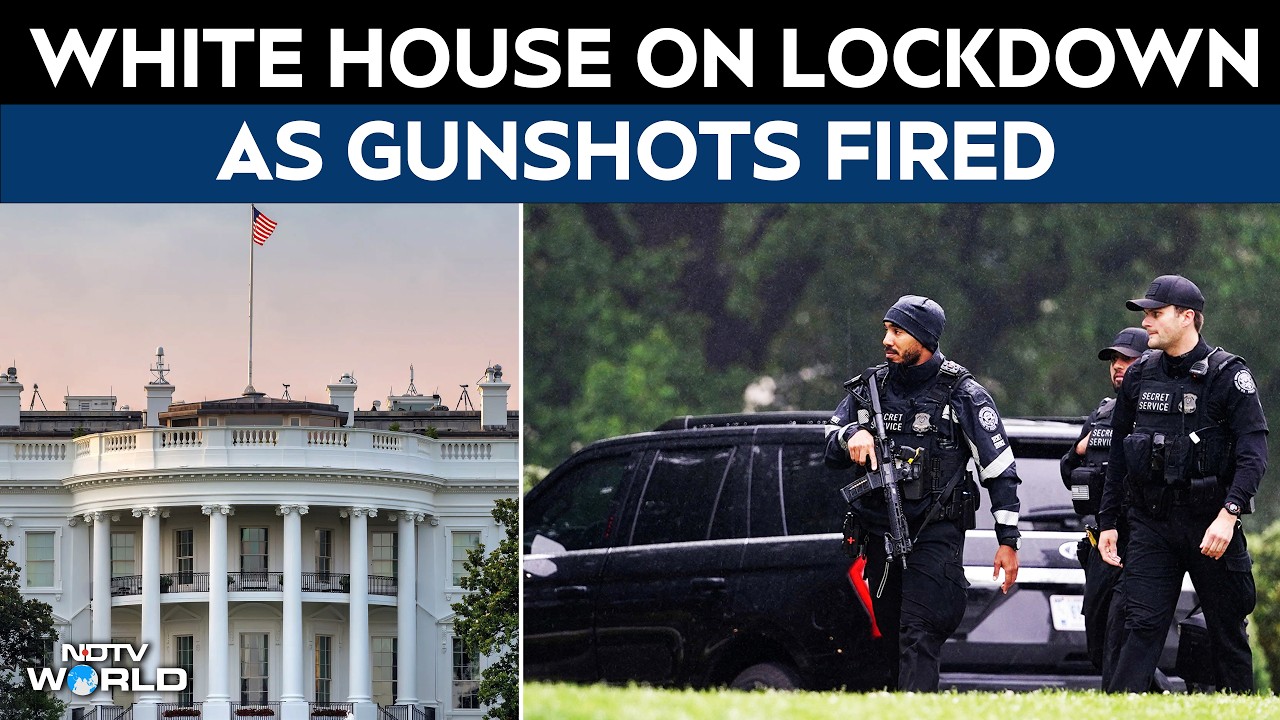 Gunfire Near White House Perimeter: Secret Service Neutralizes Armed Suspect
