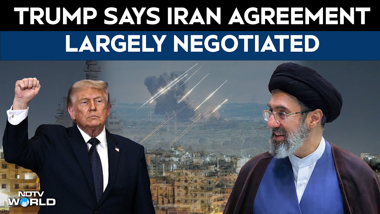 US Iran Deal News | Donald Trump Says Iran Agreement Largely Negotiated; Tehran Disagrees