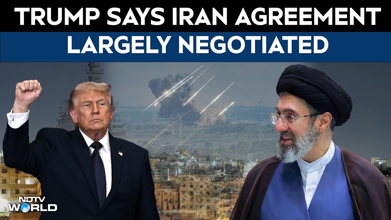 US Iran Deal News | Donald Trump Says Iran Agreement Largely Negotiated; Tehran Disagrees