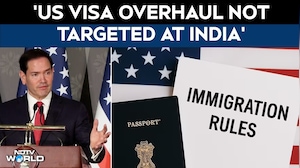 Marco Rubio In India | 'US Visa Overhaul Not Targeted At India': Marco Rubio On Immigration Changes