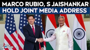Marco Rubio, S Jaishankar Hold Joint Media Address After Bilateral Talks