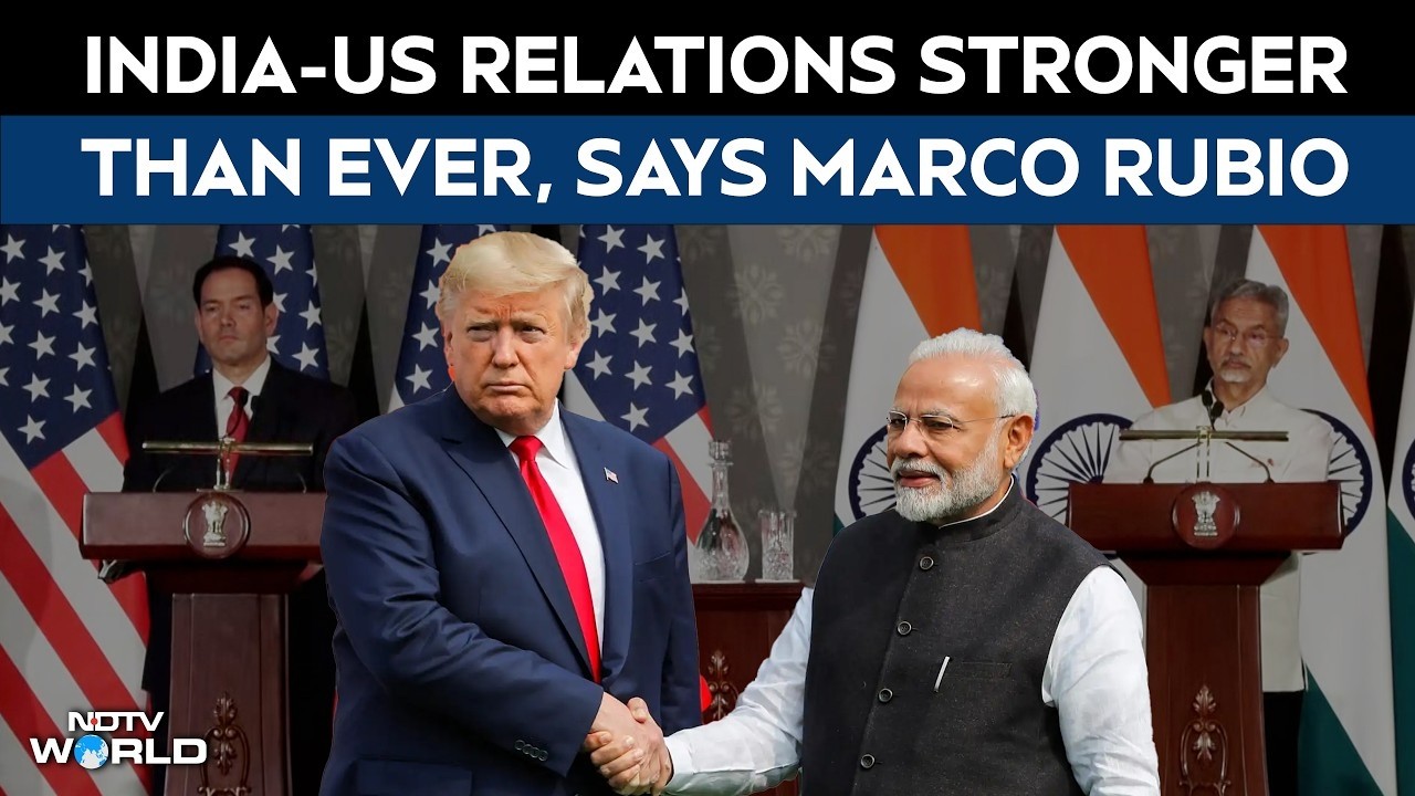 Marco Rubio India | India-US Partnership Remains Strong Despite Trade Differences: Marco Rubio