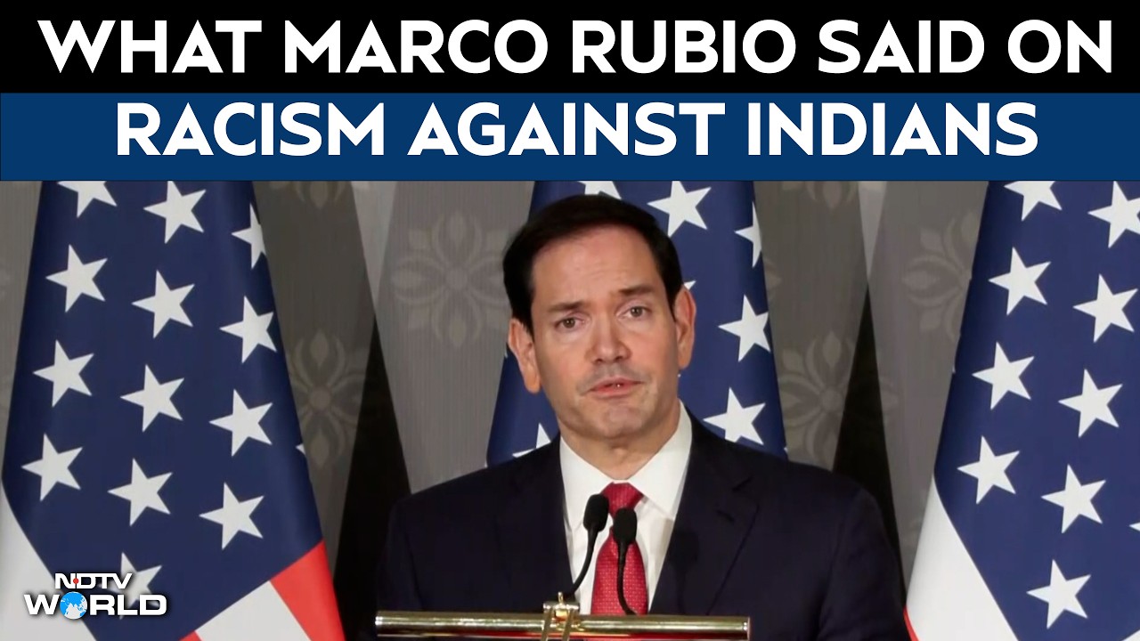 "Every Nation Has People Making Dumb Comments": Marco Rubio On Racist Remarks
