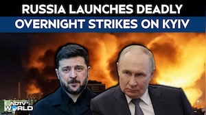 Russia Ukraine War | At least 1 Killed, 34 Injured In Overnight Russian Strikes On Kyiv