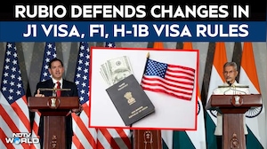 New H1B Visa Rule | US Sec of State Rubio On New Green Card Rule: Not India-Specific, It Is Global