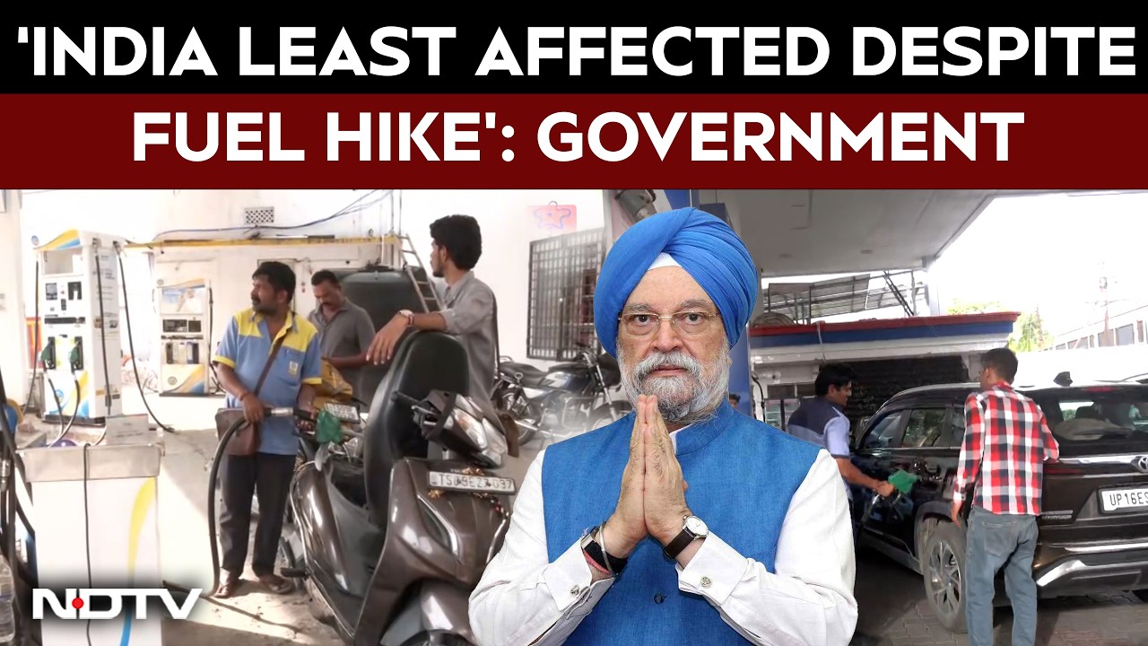Petrol Diesel Price News | India Among Least-Affected Nations Despite Fuel Hike: Government