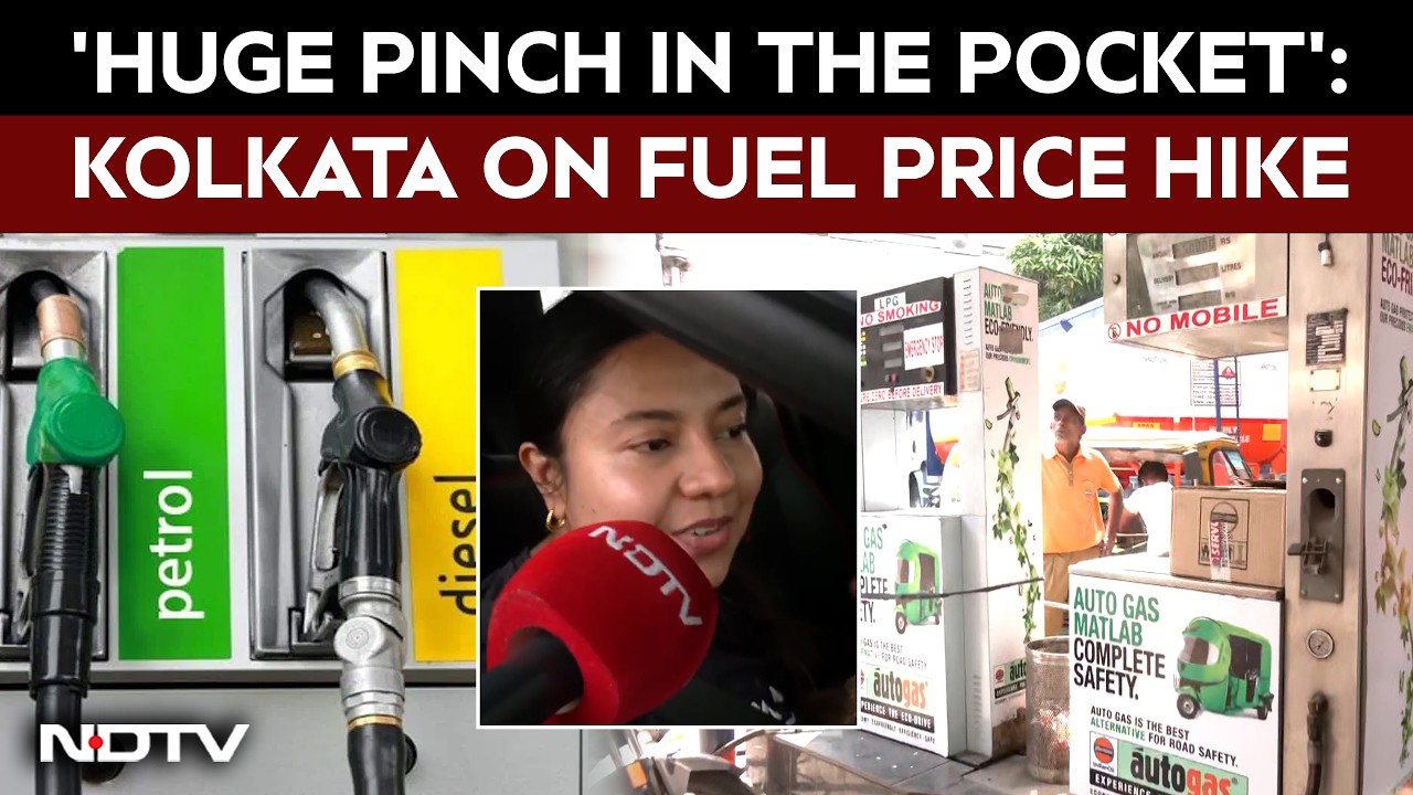 Petrol Price Hike | ‘Huge Pinch in the Pocket’: Kolkata Reacts to Fresh Fuel Price Hike