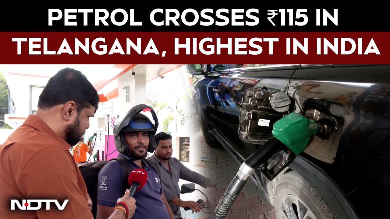 Petrol Diesel Price News | Hyderabad Sees Highest Fuel Prices as Petrol Crosses ₹115