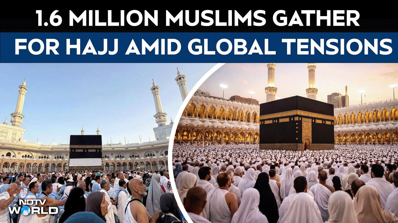 Hajj News | Around 1.6 Million Muslims Gather In Mecca For The Annual Pilgrimage Of Hajj
