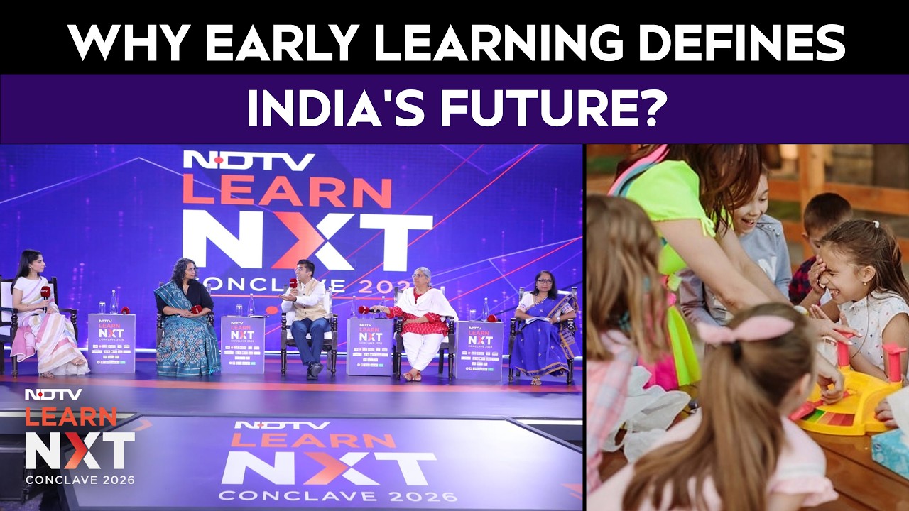 Early Childhood Education In India | The First Years Matter Most | NDTV Education Conclave