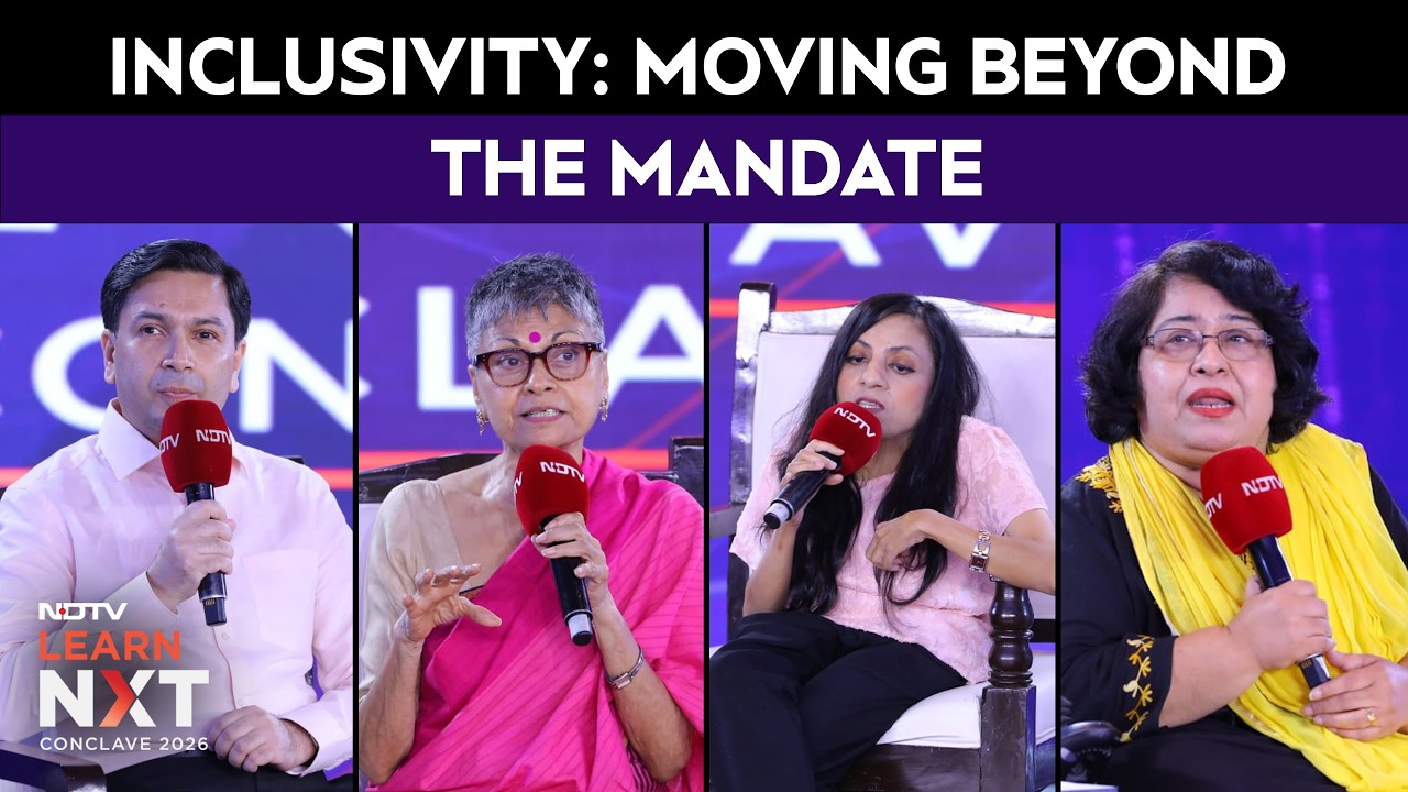Inclusivity: Moving Beyond The Mandate | The Future Of Inclusive Education | NDTV Education Conclave