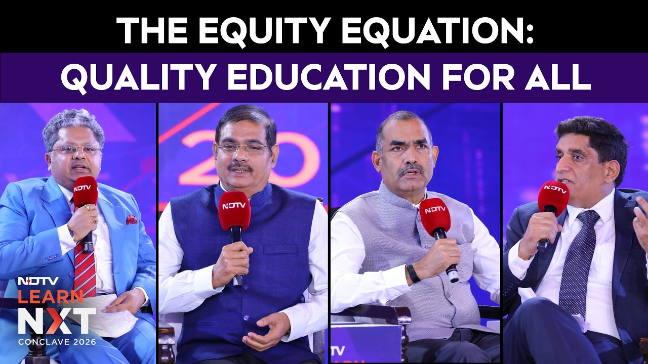 The Equity Equation | Democratising Quality Education At Scale | NDTV Education Conclave