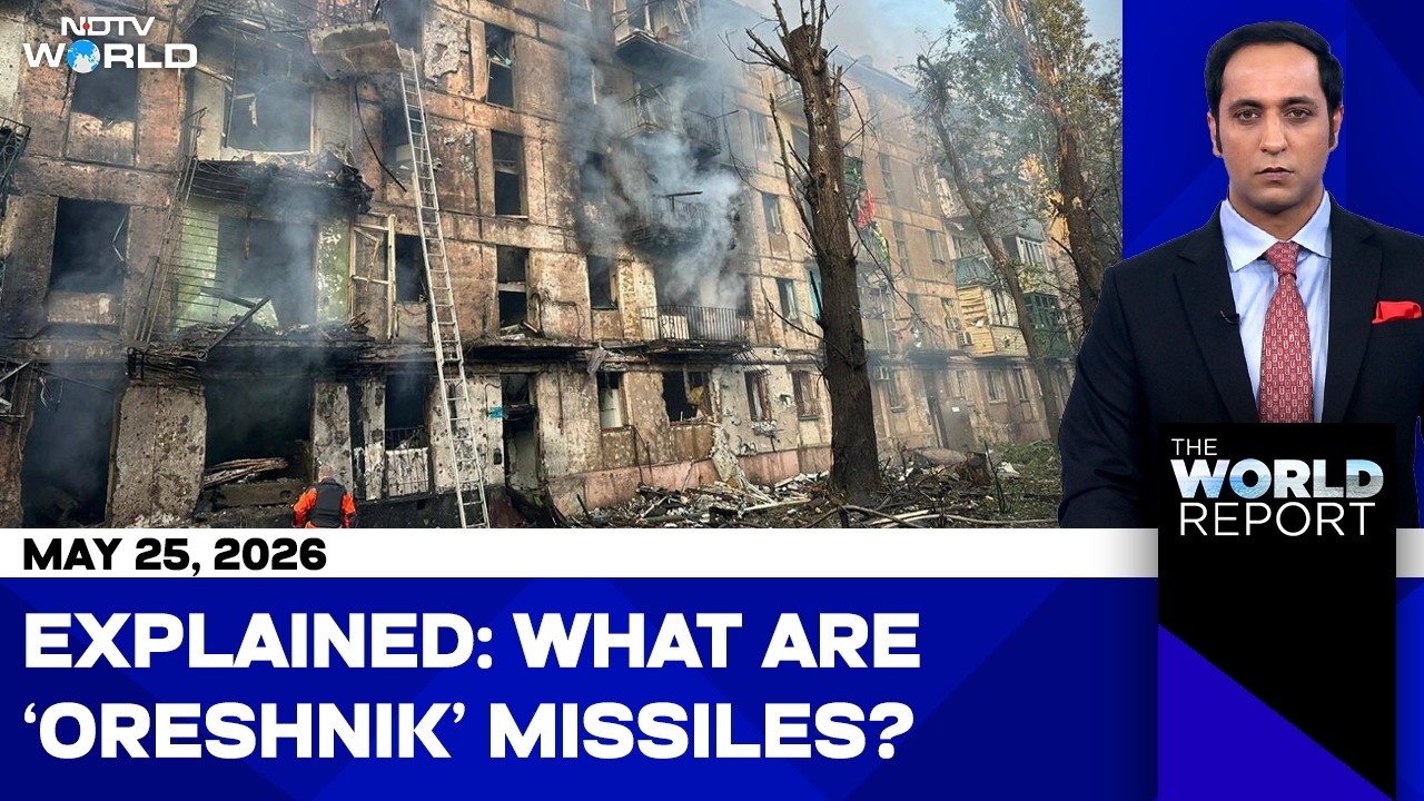 Russia Attacks Ukraine | Russia Fires Hypersonic 'Oreshnik' Missile At Kyiv
