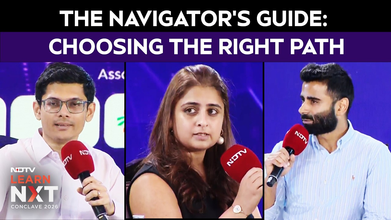 The Navigator's Guide: Choosing The Right Path | NDTV Education Conclave