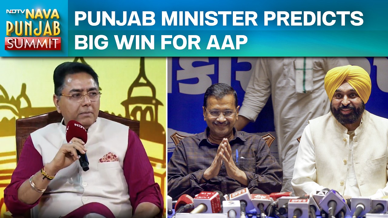 "AAP Will Return With Landslide": Minister Aman Arora's Big Punjab Poll Claim