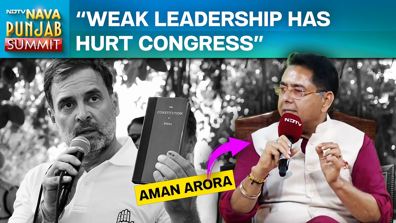 Congress Becoming "Directionless" Across India: Punjab Minister Aman Arora
