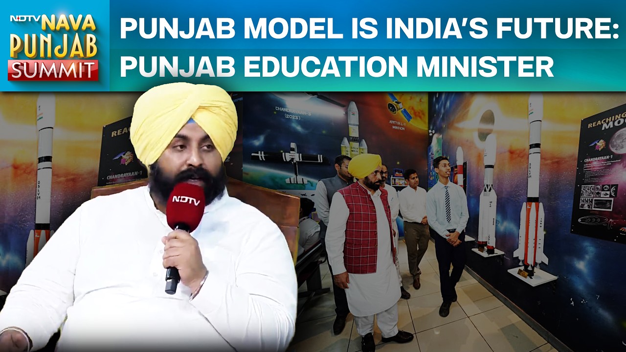 Punjab Model Is India's Future: Punjab Education Minister At NDTV Naya Punjab Summit