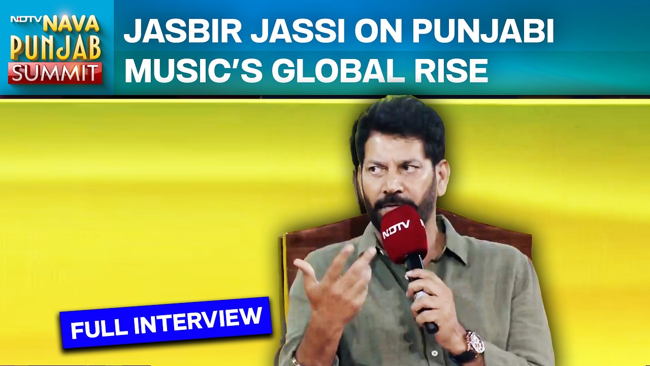 Jasbir Jassi On Punjabi Music's Global Rise | NDTV Naya Punjab Summit