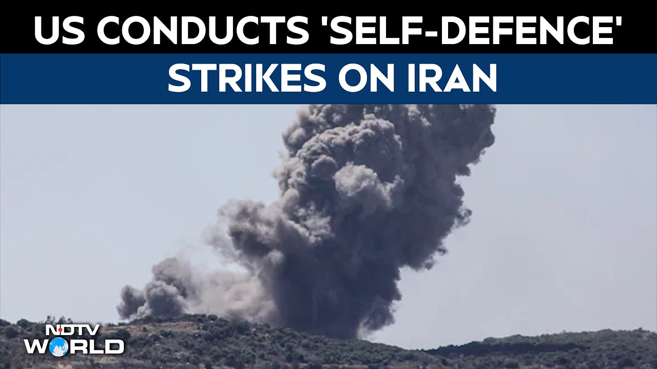 US Attacks Iran | US Conducts 'Self-Defence' Strikes On Iranian Boats, Missile Launch Sites