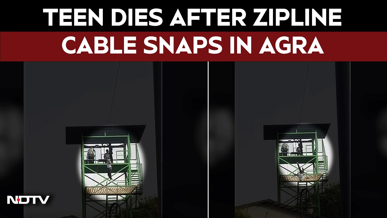 Agra Accident | 16-Year-Old Dies After He Falls When Zipline In Agra, Operator Arrested
