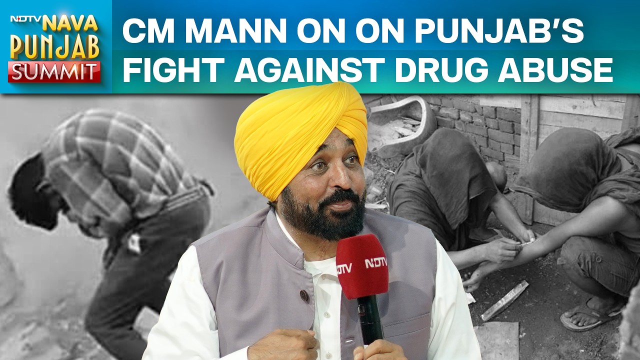 "Open Sale Of Drugs In Punjab Has Stopped": Bhagwant Mann To NDTV