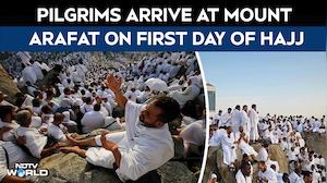 Hajj Pilgrimage | Muslim Pilgrims Arrive At Mount Arafat On First Day Of Hajj Pilgrimage