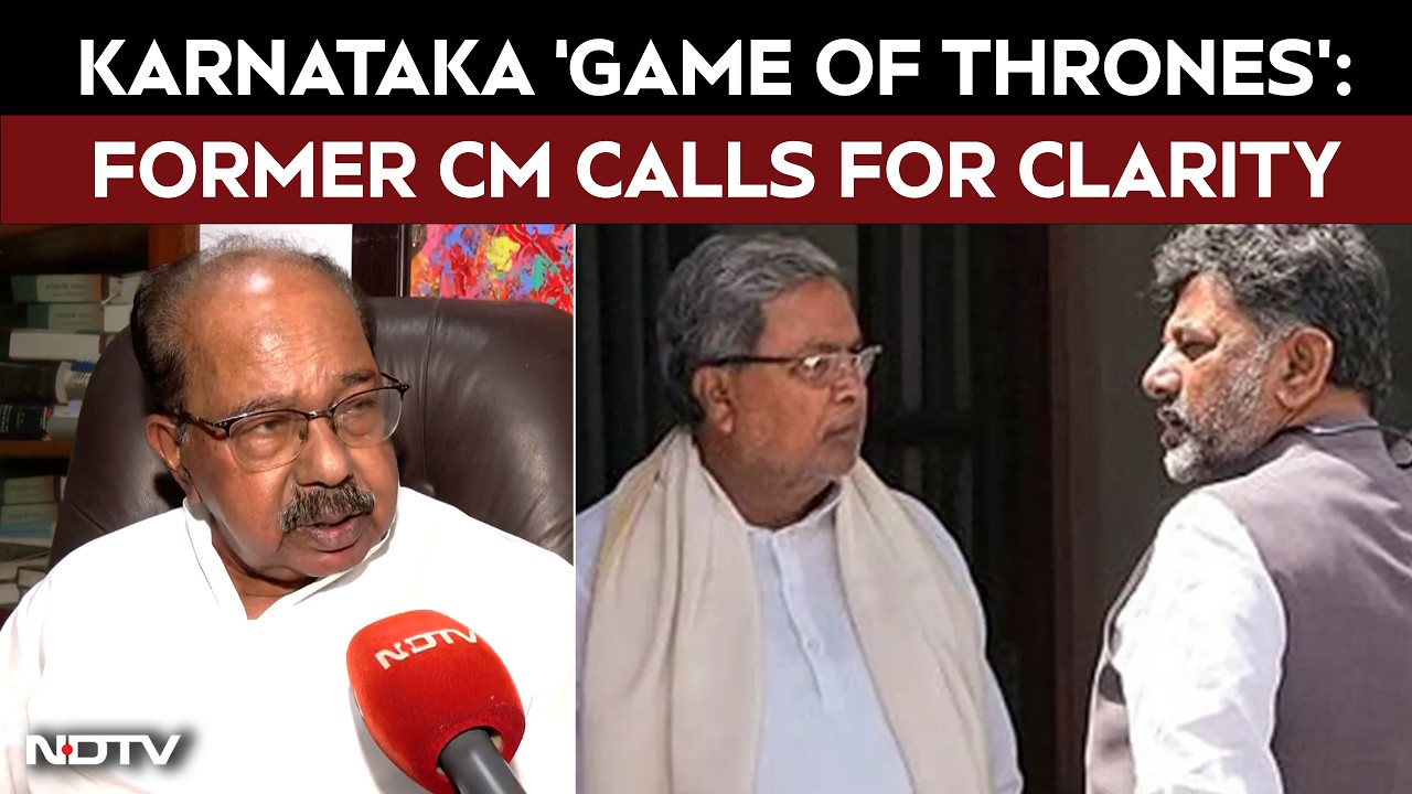 Karnataka Congress News | "Uncertainty Is Not Good": Veerappa Moily On Karnataka Crisis