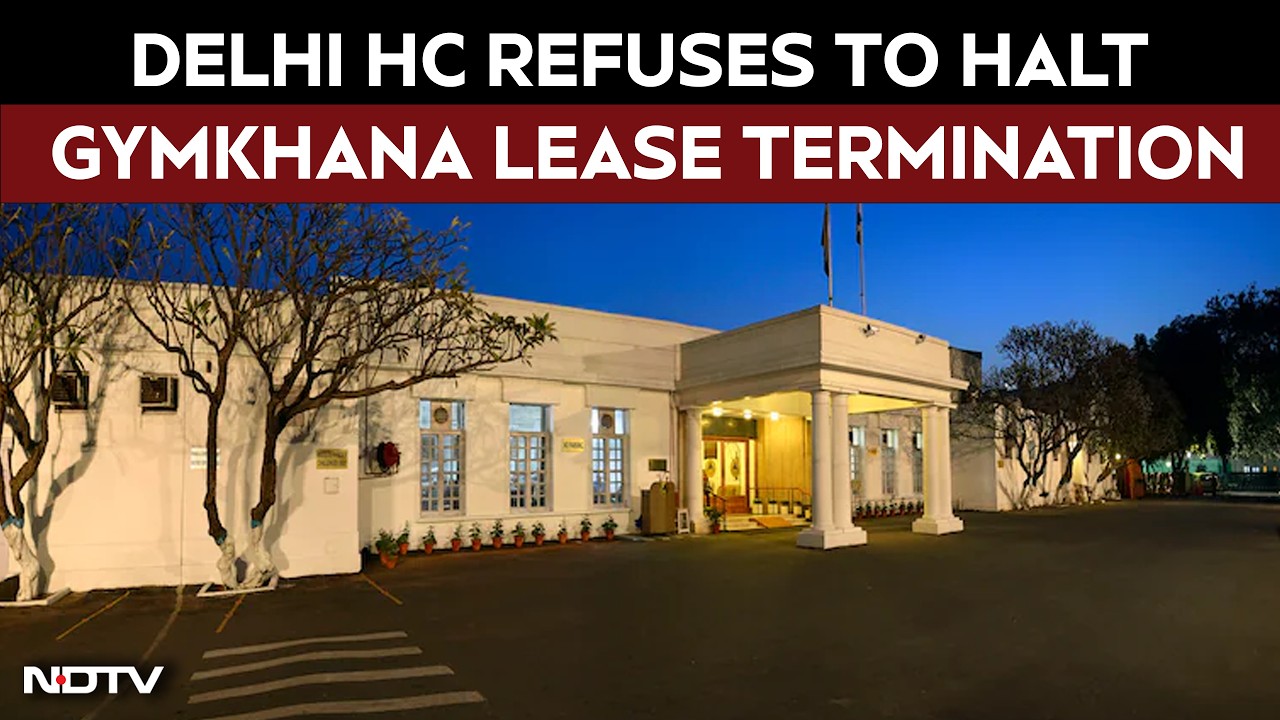 Delhi Gymkhana News | "Police Won't Forcibly Vacate": Centre To High Court On Delhi Gymkhana