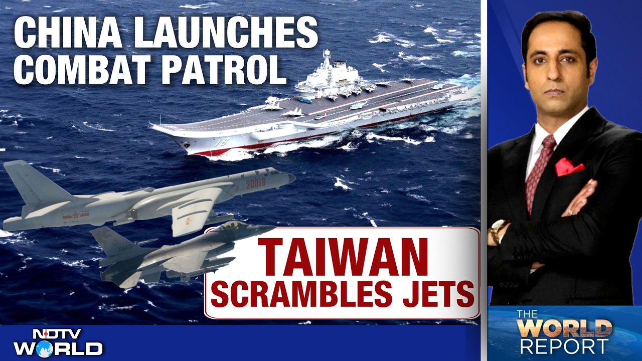West Asia War | Trump Warns Iran | Taiwan Scrambles Jets