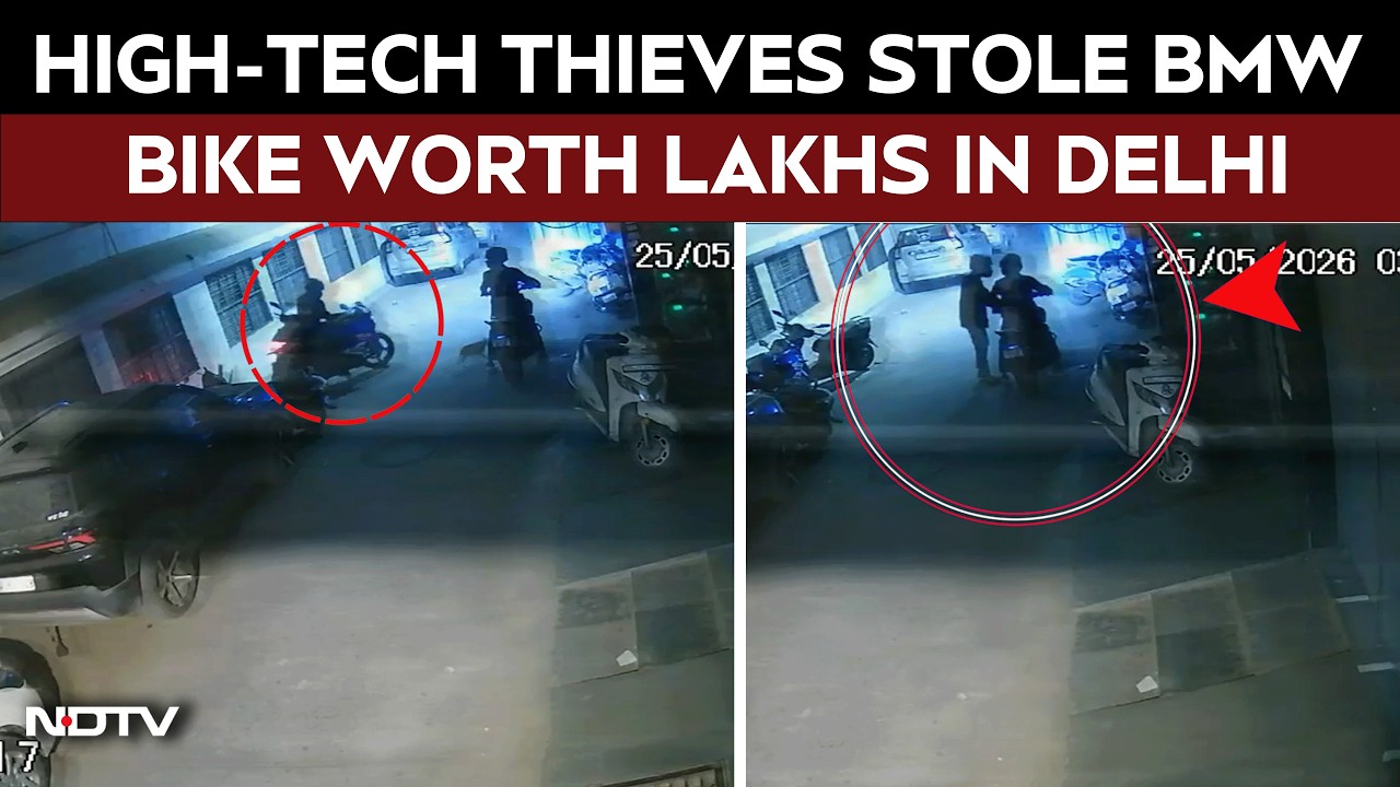 Delhi Theft | BMW Bike Stolen In Minutes From Outside A Home In Delhi’s Rajouri Garden