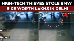 Delhi Theft | BMW Bike Stolen In Minutes From Outside A Home In Delhi&rsquo;s Rajouri Garden