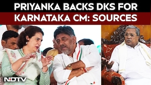 Priyanka Gandhi Pushing For DK Shivakumar As Chief Minister: Congress Sources